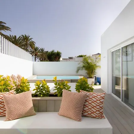 Casa Con Jardin 6 Personas En Pasito Blanco